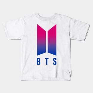 Bangtan Boys BTS Bisexual Pride Kids T-Shirt